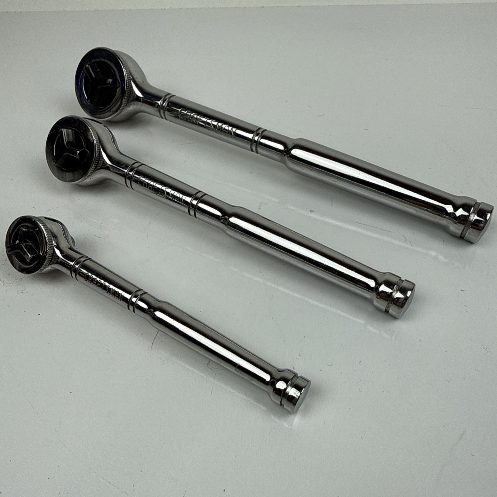 CRAFTSMAN Tri-Wing Thumbwheel Ratchets, 3pc Set, 1/4”, 3/8”, 1/2”
