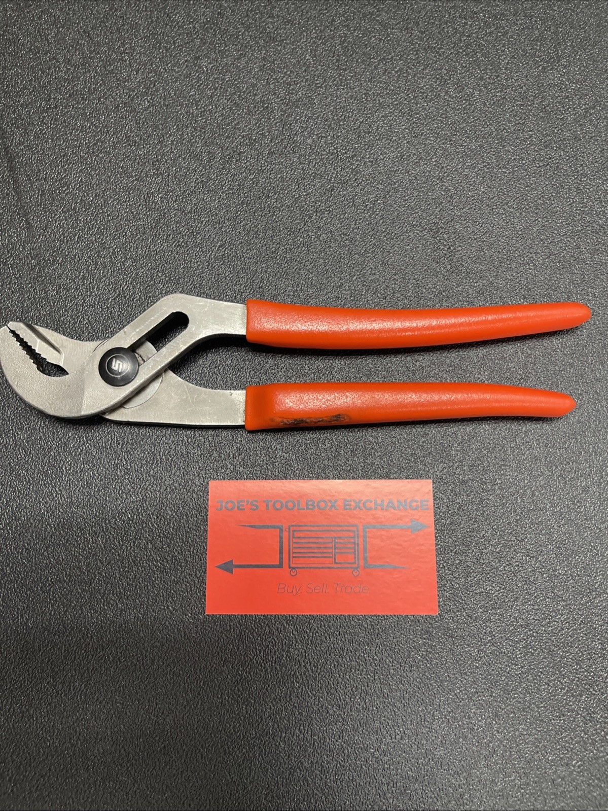 Snap-on Tools ORANGE 9″ Adjustable Joint Interlocking Channel Pliers 91ACP