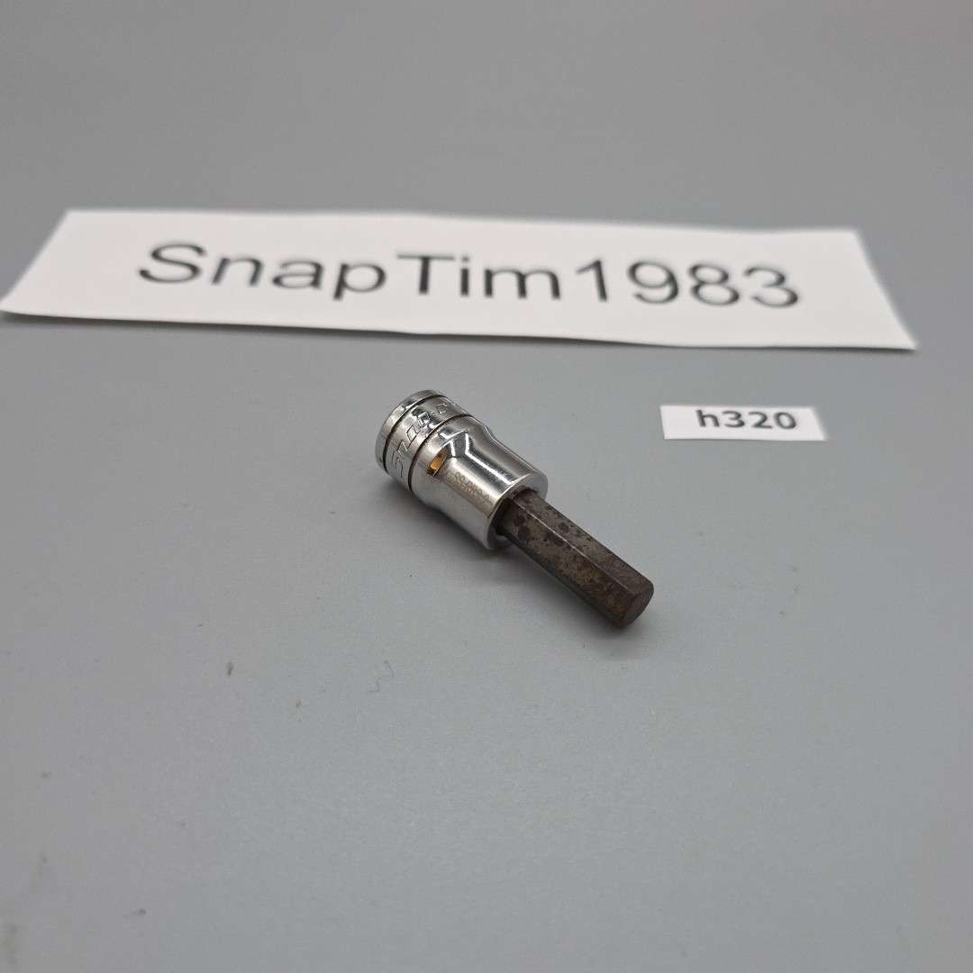 Snap-On Tools 3/8″ Drive 5/16″ SAE Hex Bit Chrome Socket Driver FA10E USA