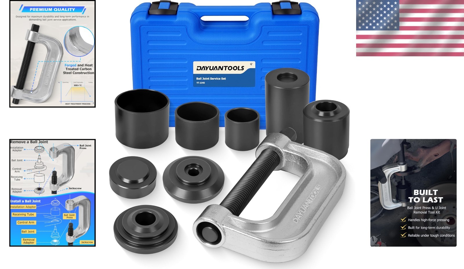 Universal Joint Service Tool with Blue Storage Case