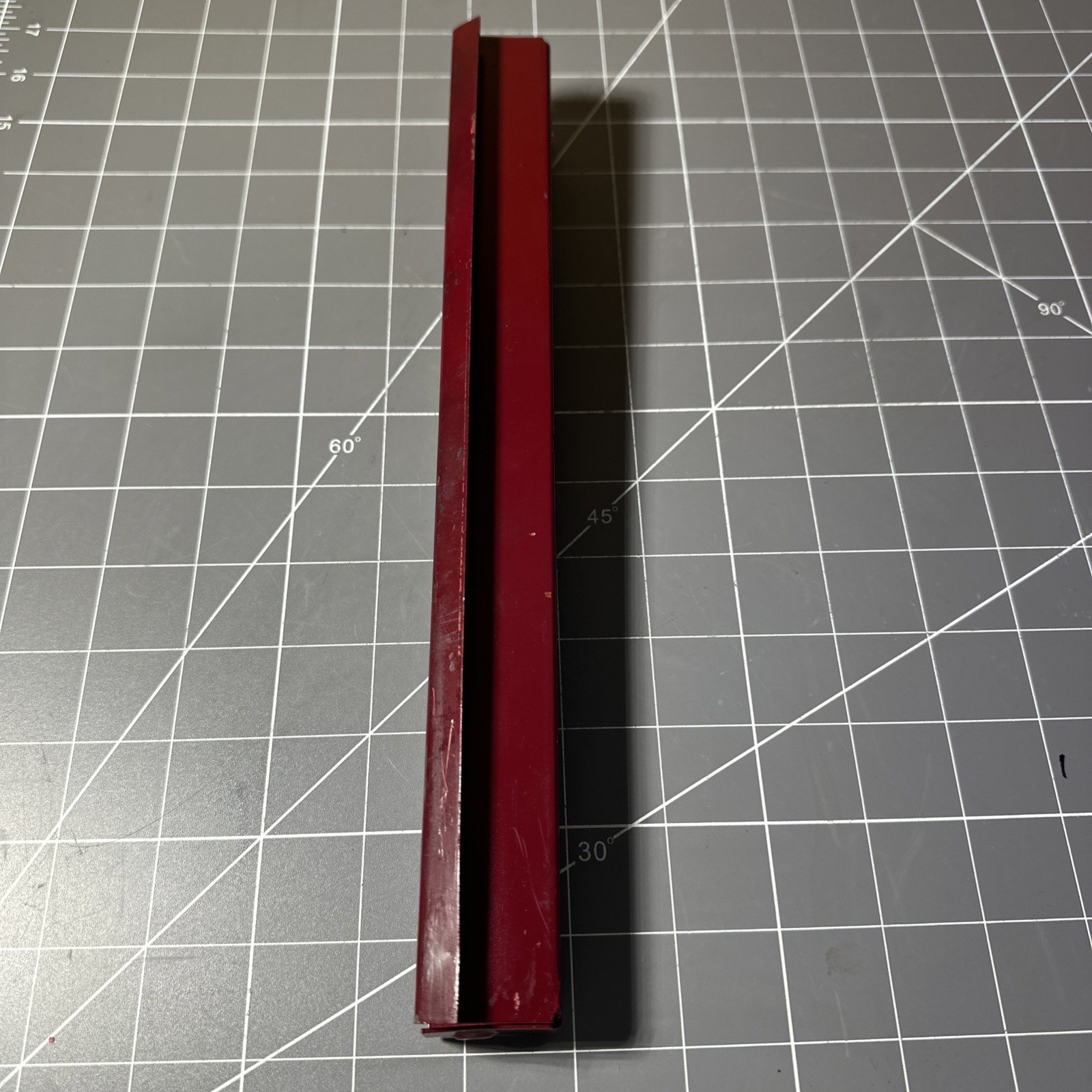 Vintage Snap-on KRA159 Metal Mid Socket Tray – Rare Royal Maroon 11.5”