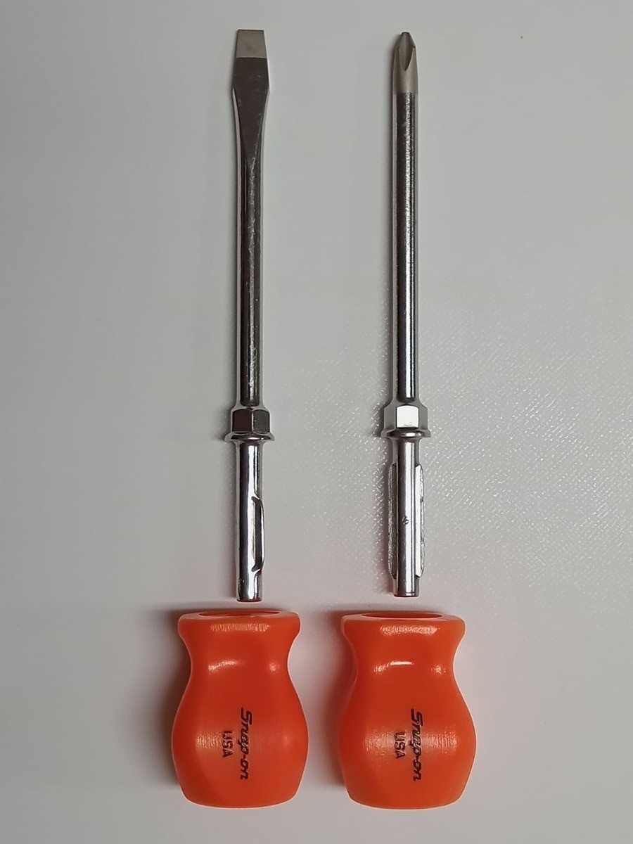 Snap On SDDP52 SDD5 Orange, Phillips flat-head screwdriver