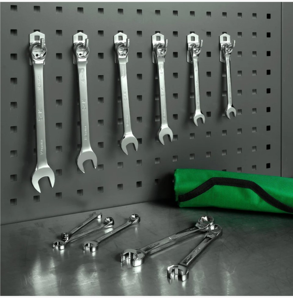 SK Professional Tools 11 Piece 6 Point Metric Wrench Set – SuperKrome