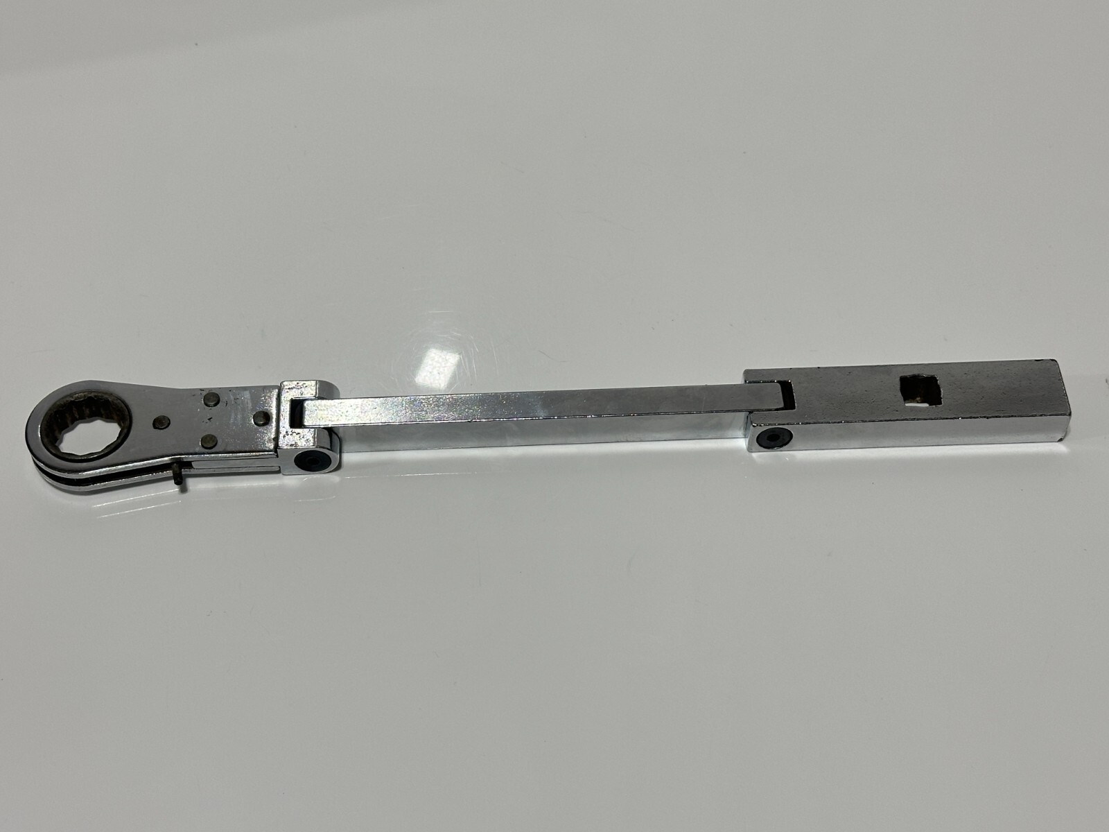 VULCAN Tools USA Made WA-11S (RARE) Double Flex Chrome Pass Thru Through Ratchet