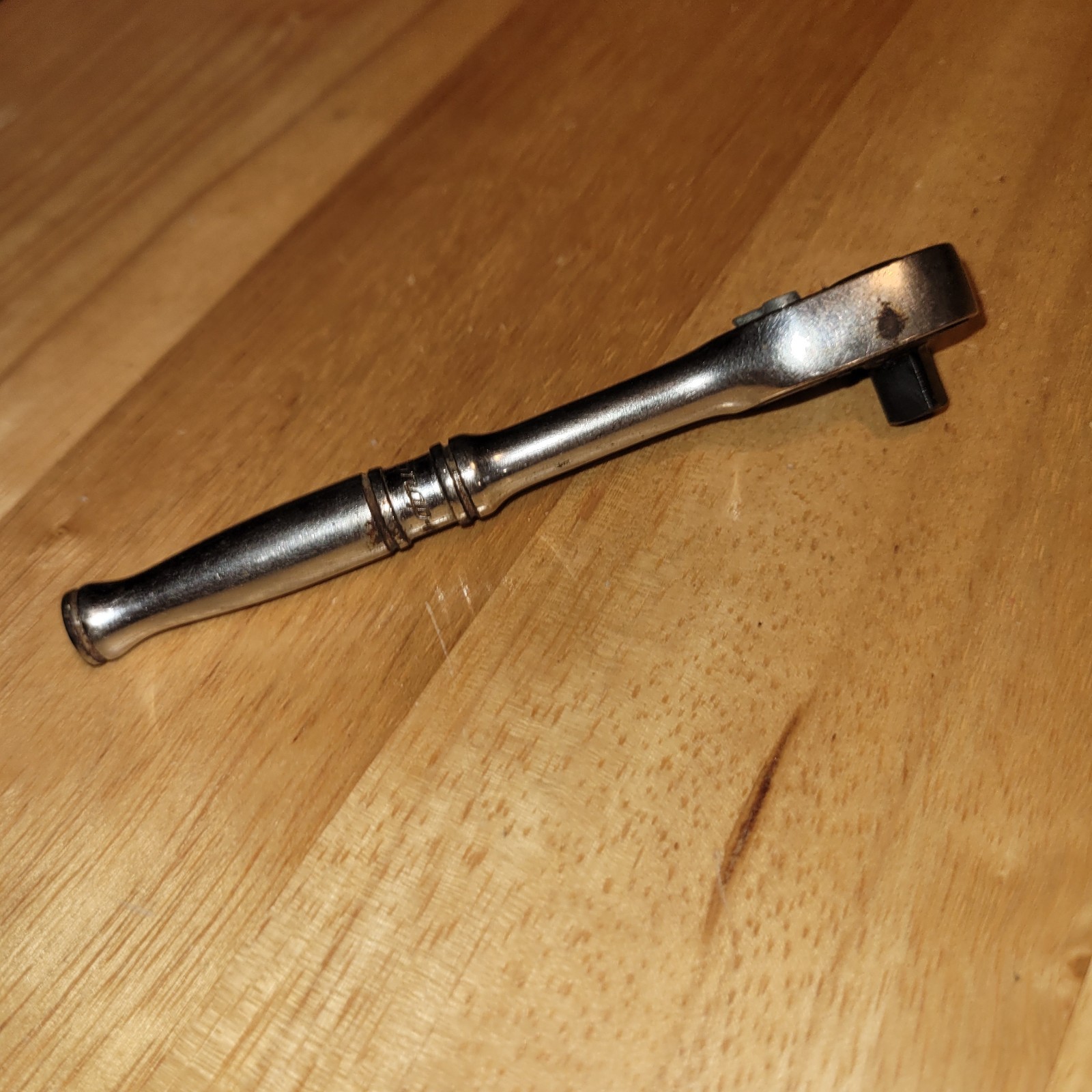 Snap On 1/4″ Ratchet TM70C Stubby 4.25 Inch Long