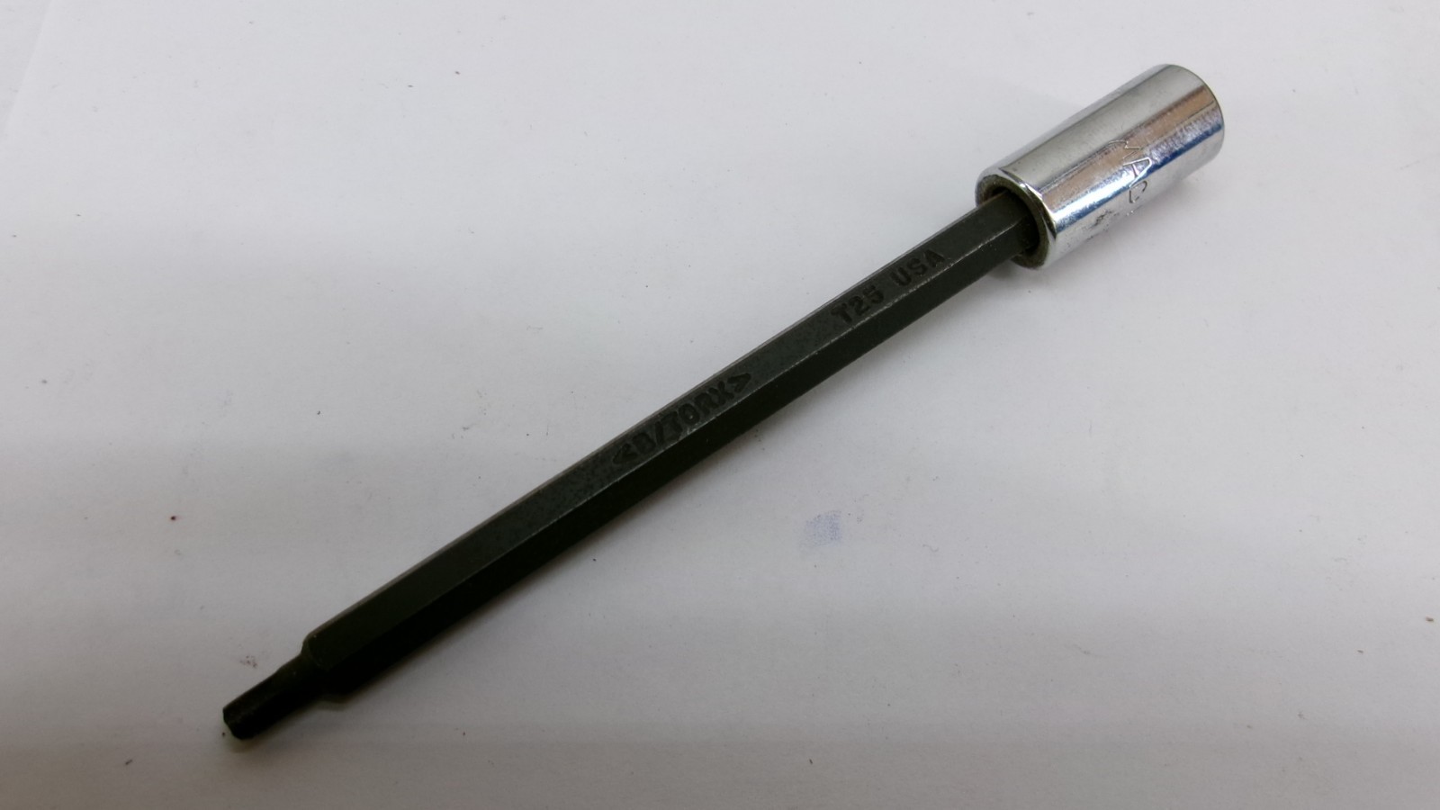 MAC tools 1/4″ drive T25 XL Torx Socket USA MT255 5 inches long Nice!