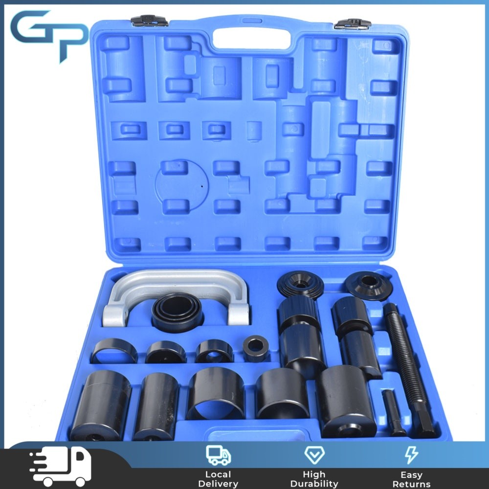 1 Set Auto Repair Service Removal Ball Joint Press Tool Kit & Master Adapter Set