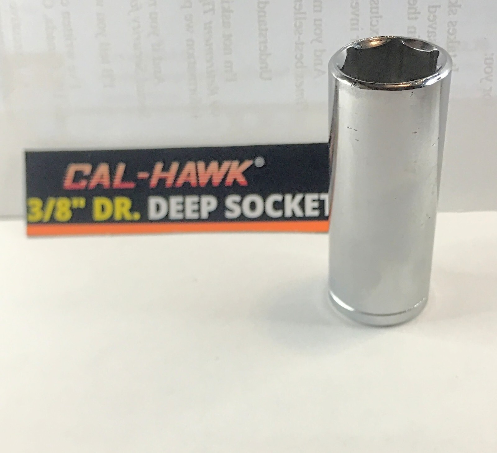 Cal- Hawk Deep Socket 19 mm x 3/8″ Dr 6Pt Free USA Ship
