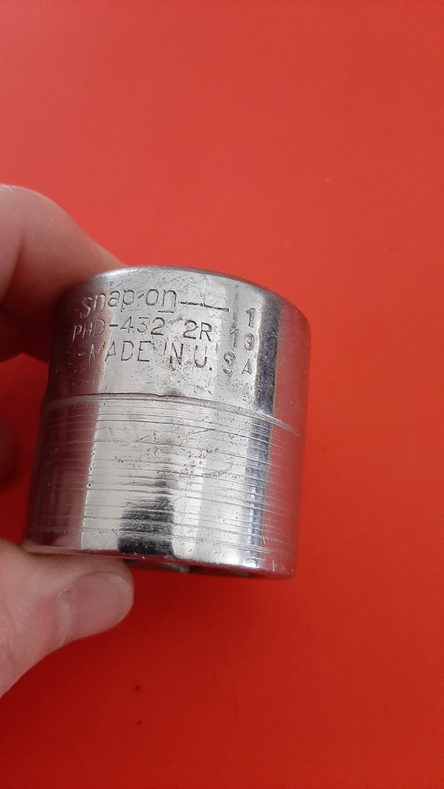 Snap-on Tools USA PHD432 1″ 8pt Point Double Square Socket 3/4″ Drive 2R 19