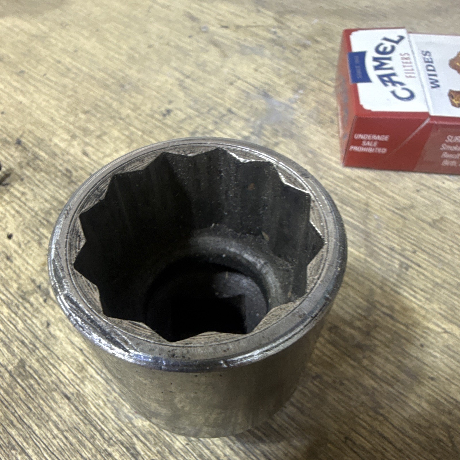 Par-x Inch And 7/16 3/4 Drive 12 Point Socket Excellent