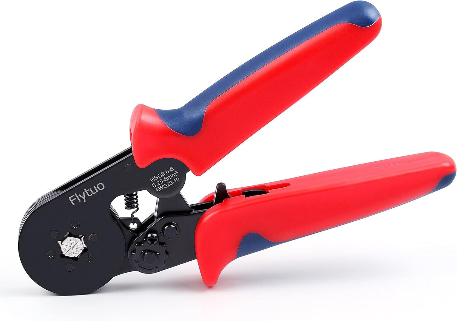 AWG23-10 HSC8 6-6 Self-Adjusting Ratchet Wire Ferrule ，Hexagonal Crimping Tool