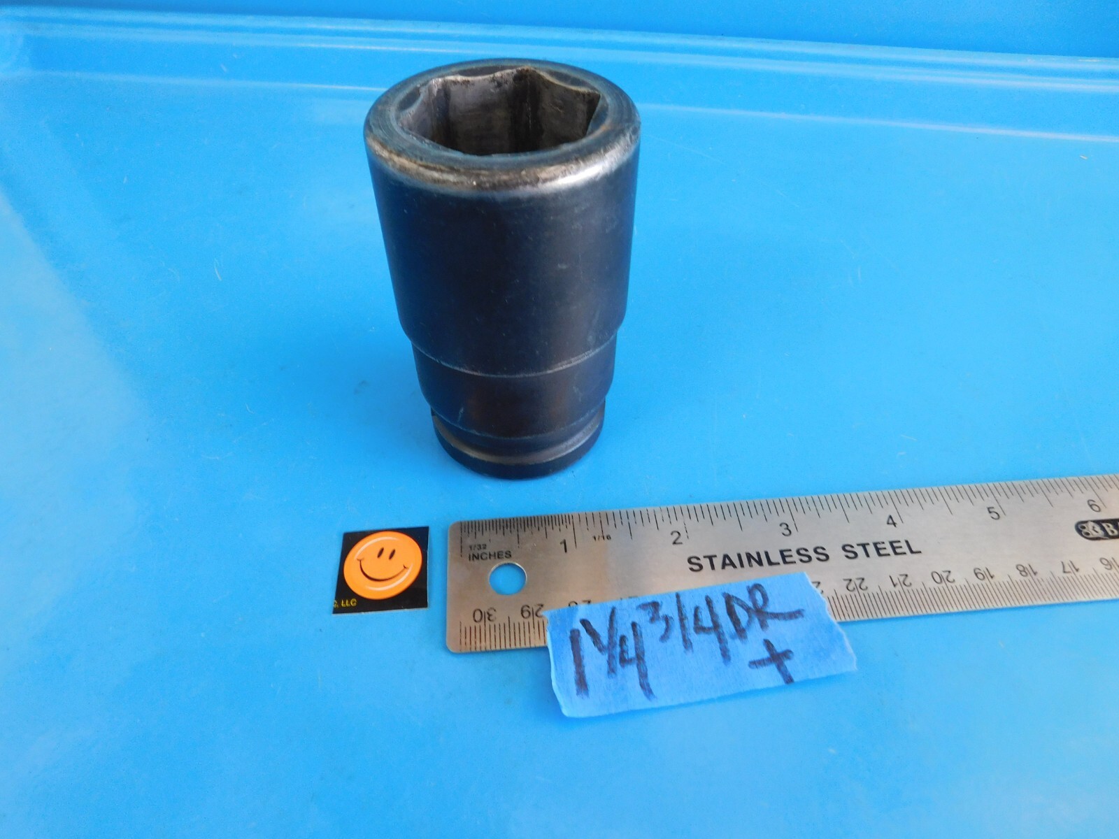 USED ,SNAP ON «1-1/4 IN. » 3/4 IN. DR. DEEP 6 POINT IMPACT SOCKET, #SIM402