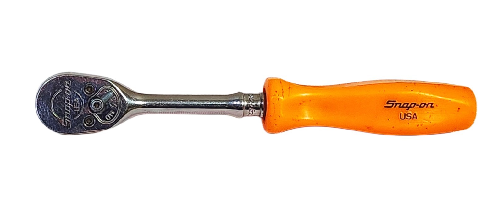 SNAP ON TML836-1/4″Dr., Sealed Head, Ratchet 6-1/2”Long, Red,Hard Handle-USA/VT.