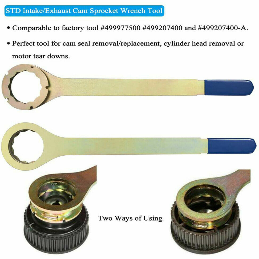 STD Intake Exhaust Cam Crank Pulley Wrench Engine Cam Gear Lock Tools for Subaru