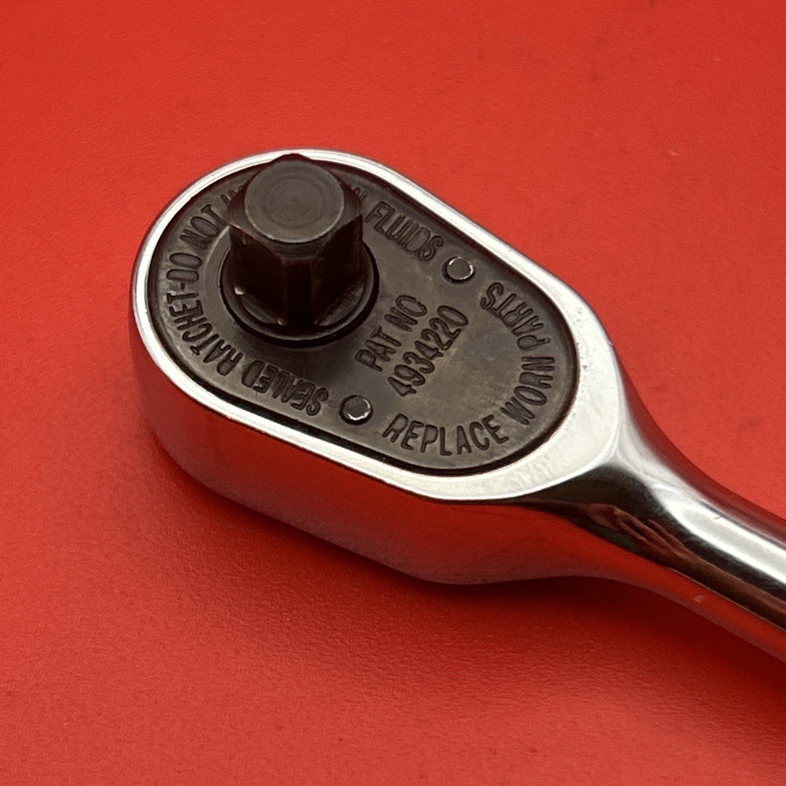 Snap-On TM830 1/4” Drive Standard Handle Ratchet NICE!!!