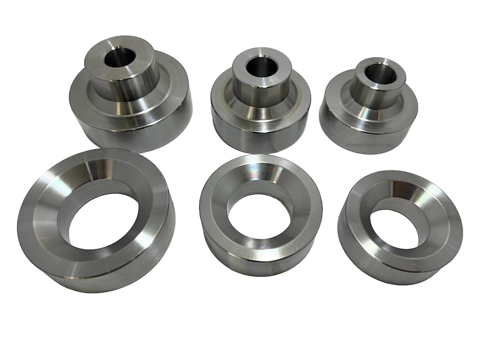 Dimple Dies Set 3 PC HD 1-1/4″ 1-1/2″ 1-3/4″ Bolt or Press Use Premium Grade