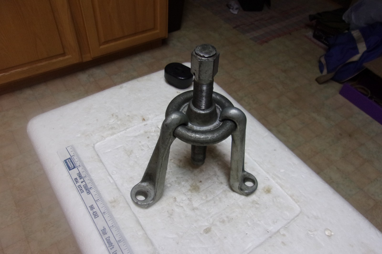VINTAGE CRAFTSMAN 9-46641 3 JAW HUB PULLER W/ STRIKER HANDLE
