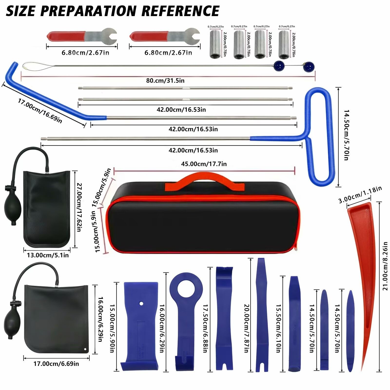 22-Piece Auto Repair Tool Set for Vehicle Maintenance & DIY Projects