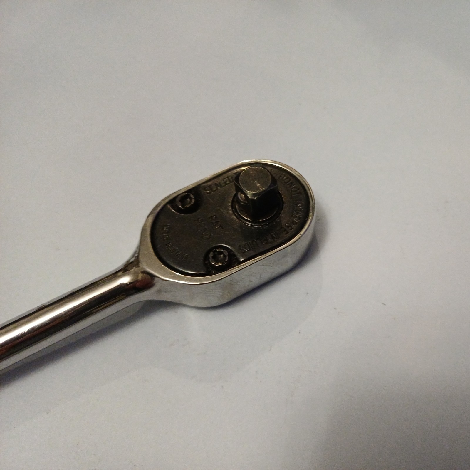 Snap-on Chrome TL72 1/4″ Drive Dual 80 Technology Long Handle Ratchet VGC