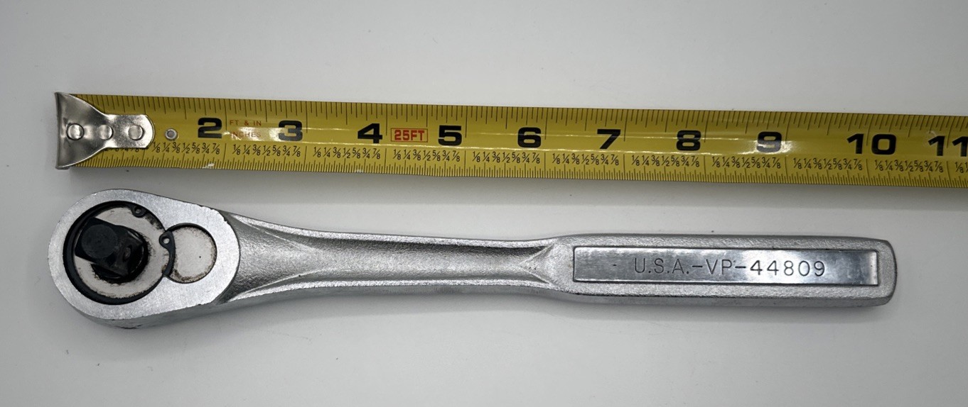 Vintage Craftsman 1/2″ QR Ratchet -VP- 44809 Made in USA Excellent Condition