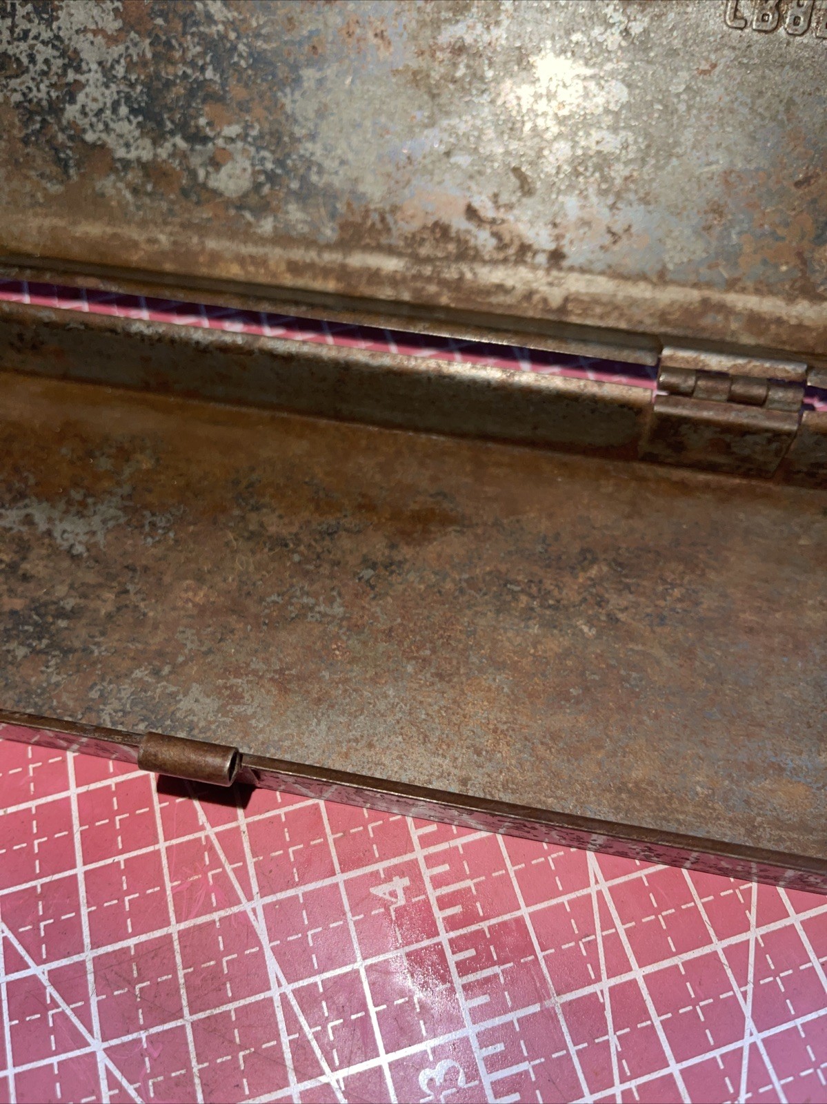 Vintage Sears Craftsman USA V Series 3/8 Drive Metal Case Only