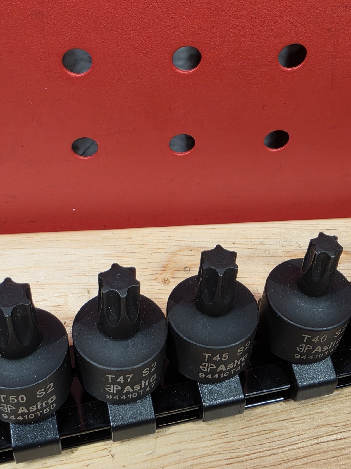 ASTRO PNEUMATIC TOOL CO 94410T 10-Piece 3/8″ Drive Nano Impact Torx Bit Sockets