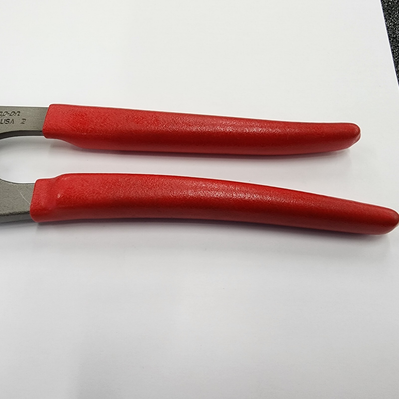 Snap-on Tools USA NEW RED 9″ Adjustable Joint Interlocking Channel Pliers 91ACP