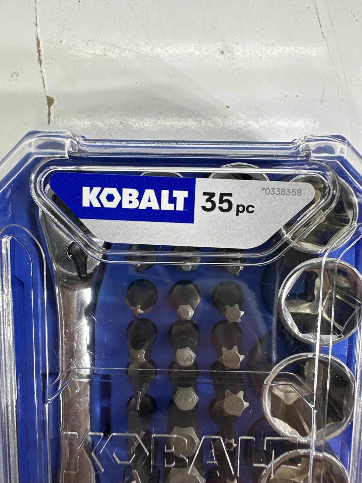 KOBALT 35 Pc Double End Ratchet Wrench/Right Angle Bit Driver (#0338358)