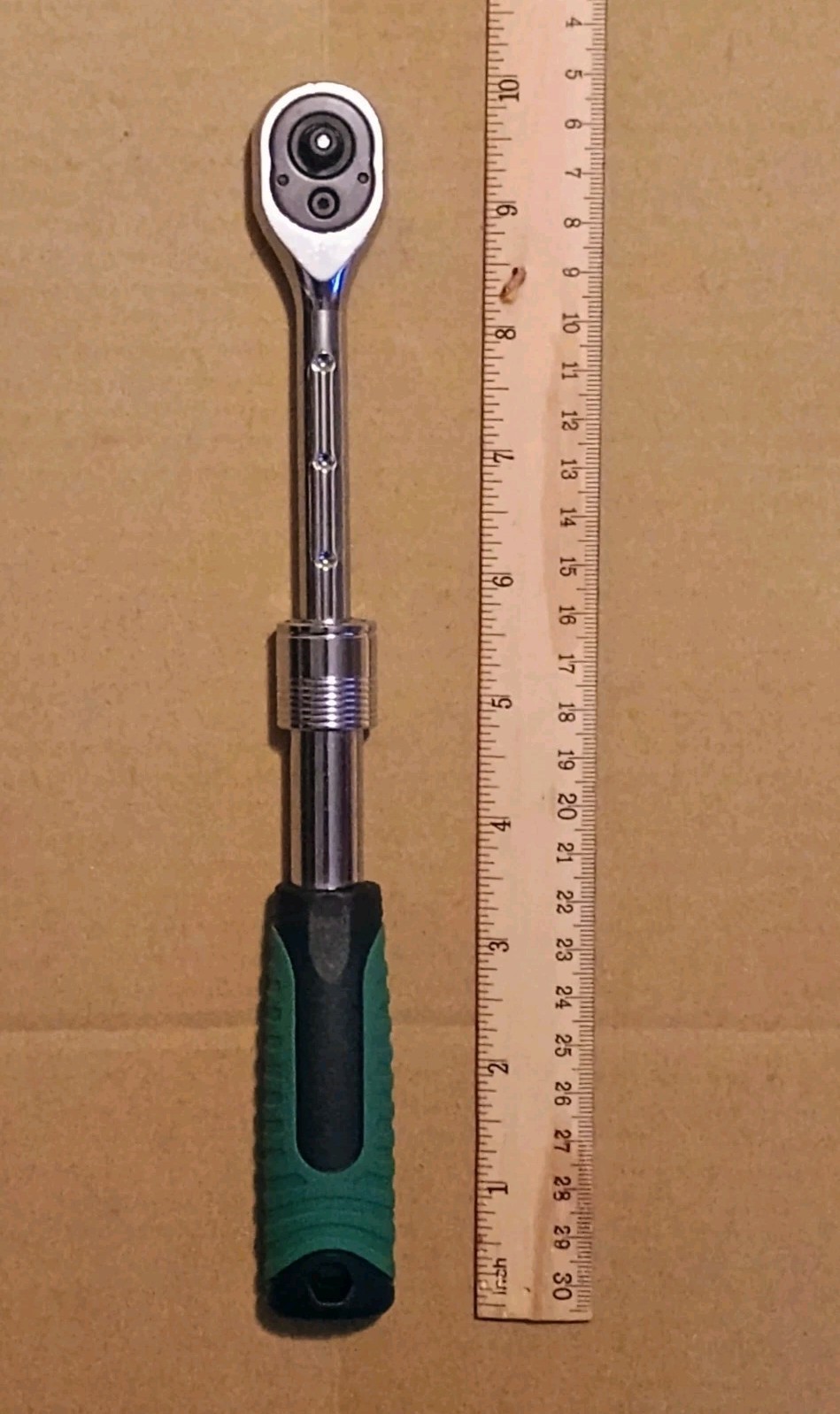 Expandable Telescopic 1/4″ Inch Drive Ratchet Quick Release Expanding Ratchet