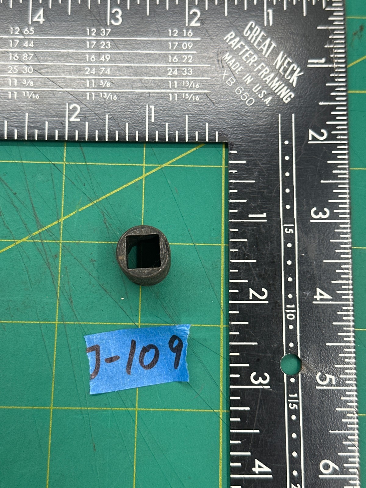 Vintage Snap-on F-140 7/16″ Shallow Deep Socket 12 Points 3/8″ Drive Made in USA