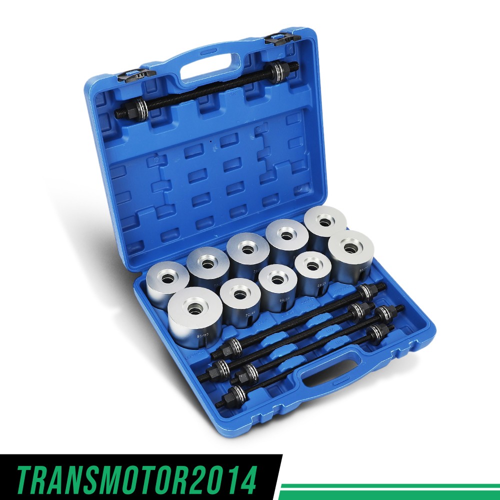 Universal Press & Pull Sleeve Kit 27 PCS Bush Bearing Removal Insertion Tool Kit