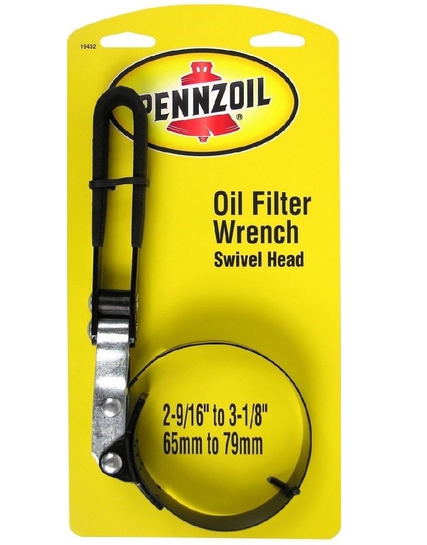 Pennzoil Oil Filter Wrench Remover Tool Adjustable Swivel Head Change Car-Truck