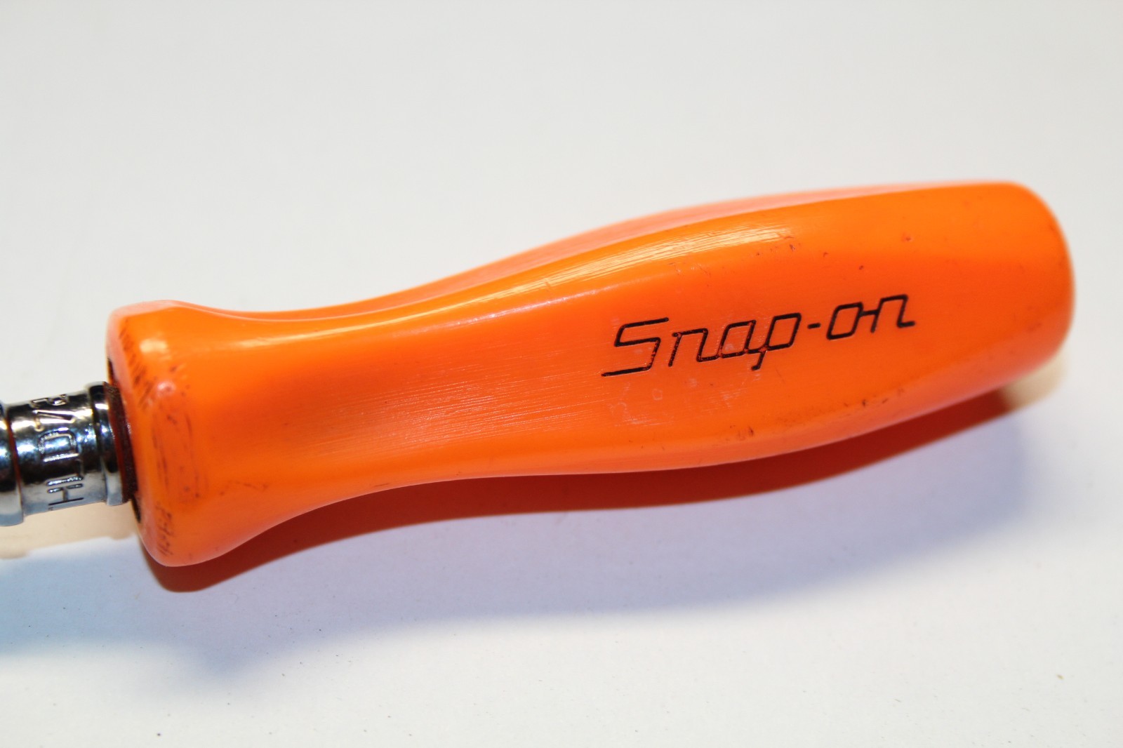 SNAP-ON TOOLS 1/4″ Drive ORANGE Hard Grip Handle Ratchet THLD72 USA