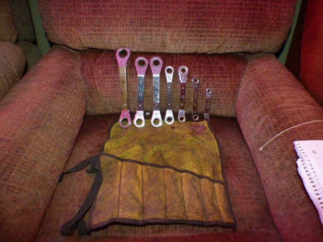 MAC TOOLS 7PC METRIC DOUBLE RATCHET END RATCHET WRENCH SET 7MM TO 21MM