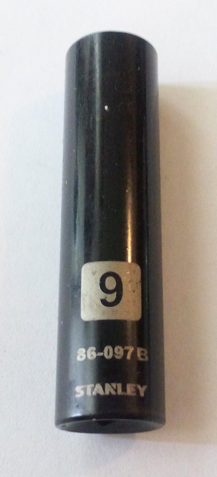 Stanley 9 mm x 1/4″ Deep Socket 86-097B Black Chrome 6 Pt Free Shipping