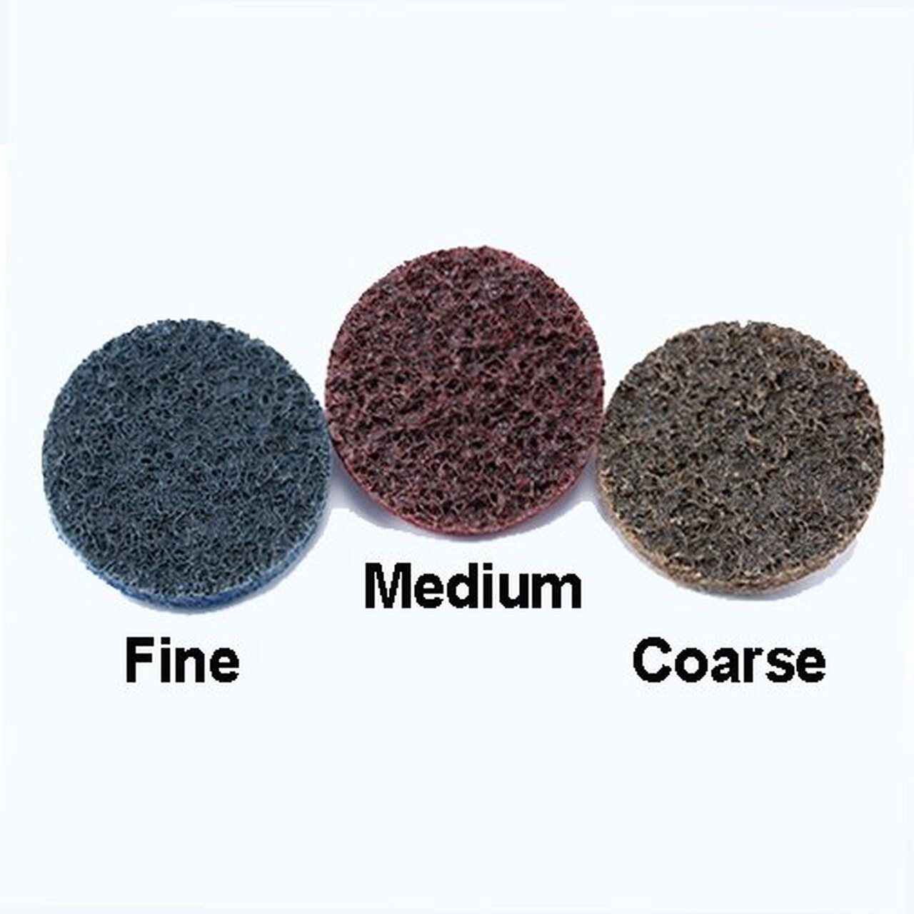 2″ Medium Grit Scotch Brite Roloc Surface Cookie ( w/ FREE MANDREL ) Box of 25