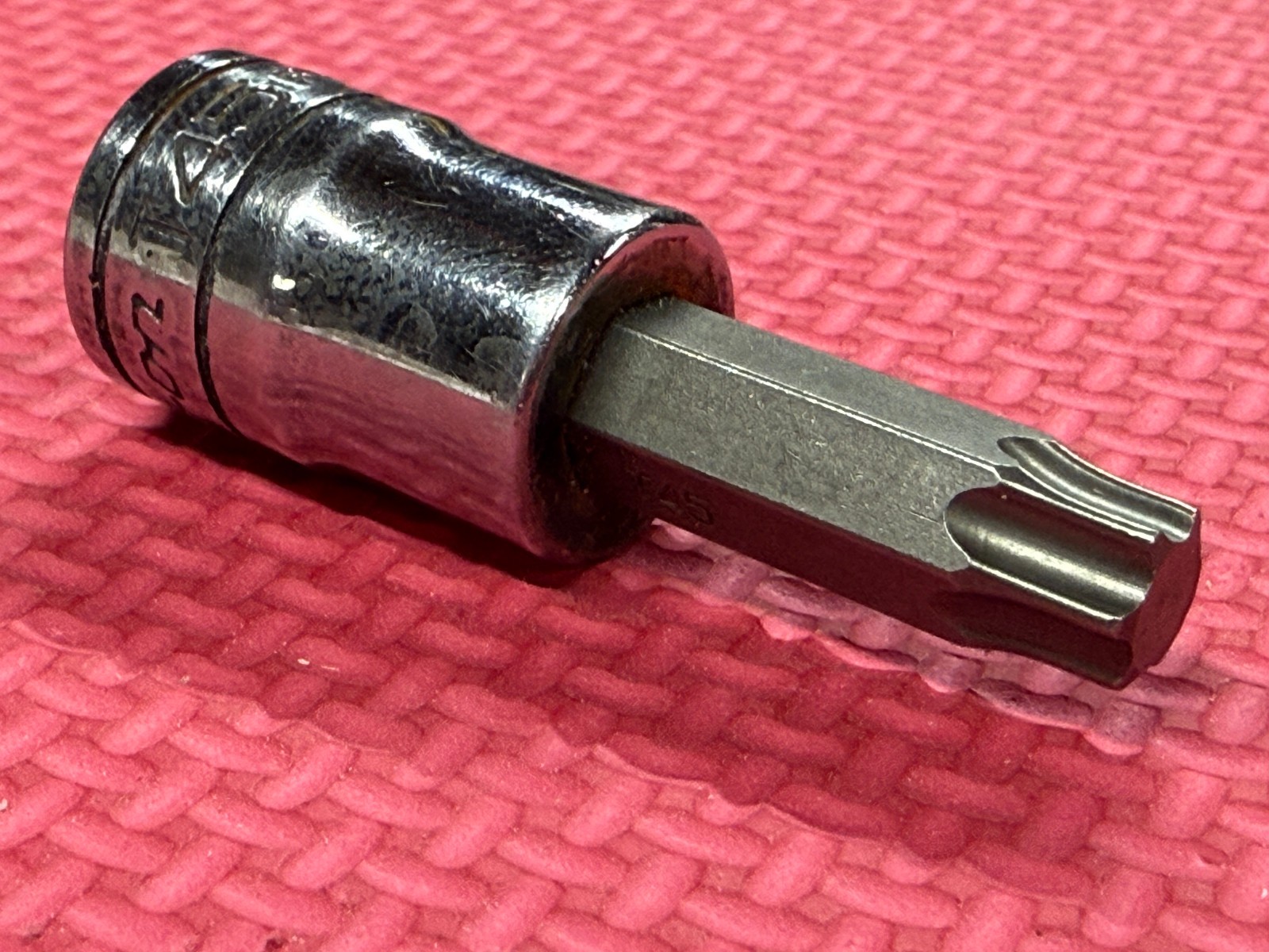 SNAP ON FTX45E, 3/8″ DRIVE, T45 TORX BIT. Bit was just replaced!