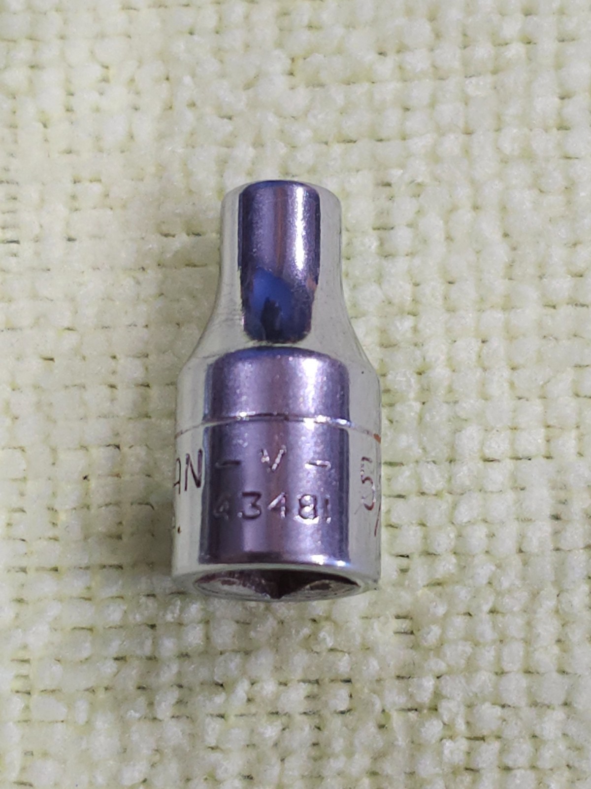 Vintage Craftsman 5/32″ Standard Socket SAE 6 Point 1/4″ Drive V 43481 USA Made