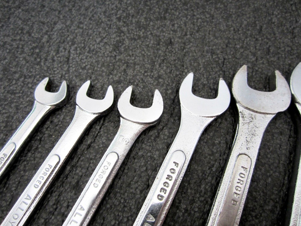 Vintage S-K Tools 13pc SAE Combination Wrench Set 1/4″ to 1″ SK USA