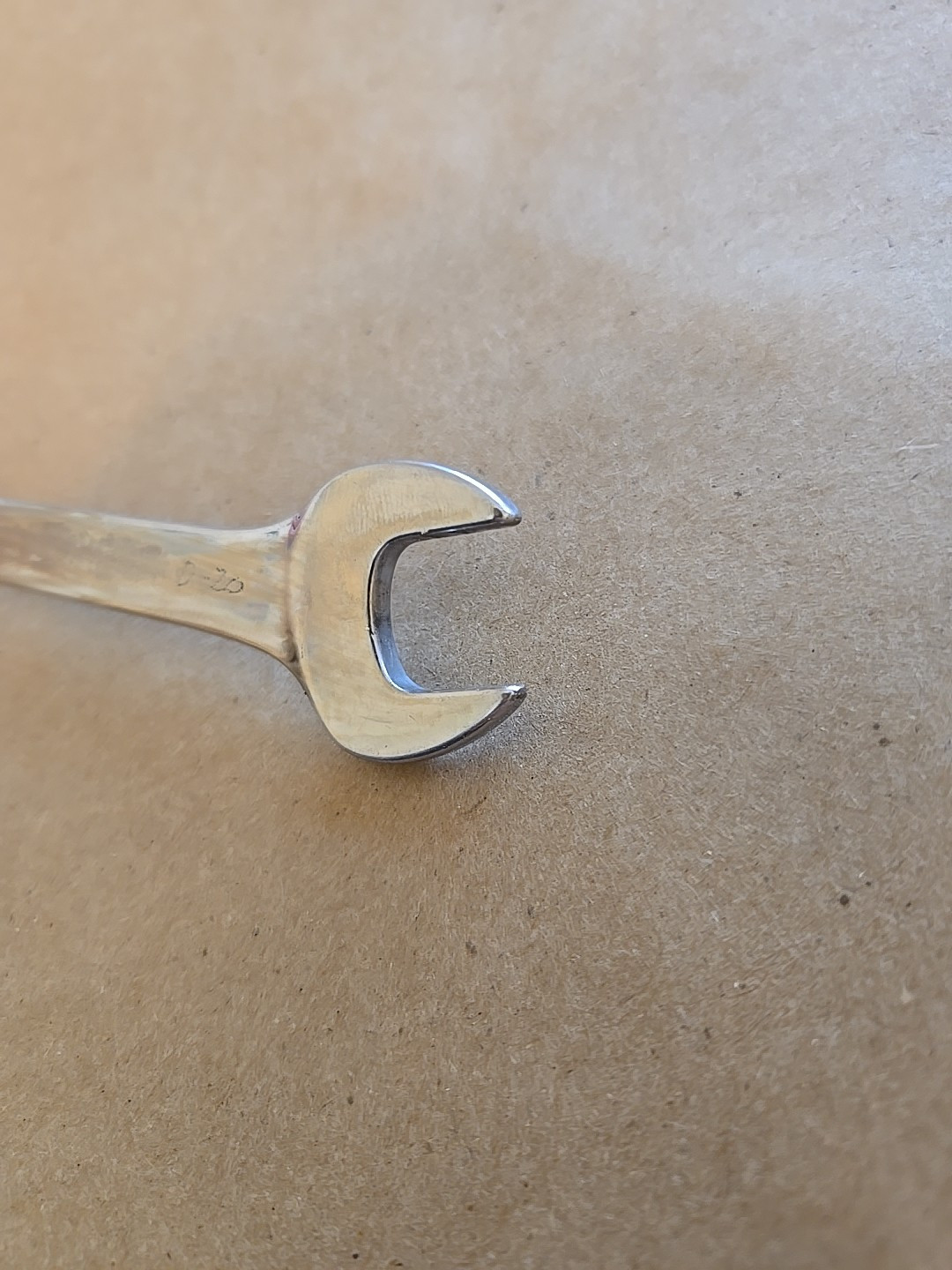 Snap On 1/2″-9/16″ SAE Chrome Low Torque Slime Line Open End Wrench LTA1618