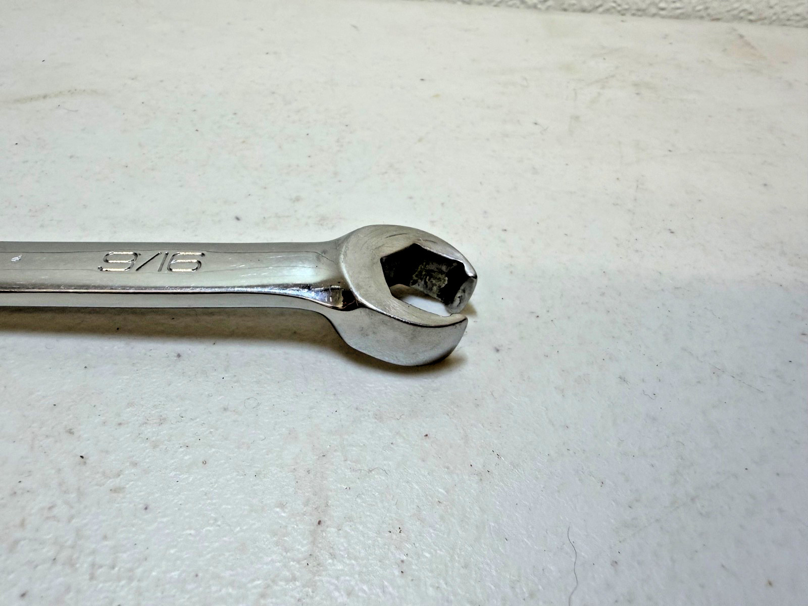 Snap On RXS18B SAE 9/16 Open End / Flare Nut Wrench Used Free Shipping