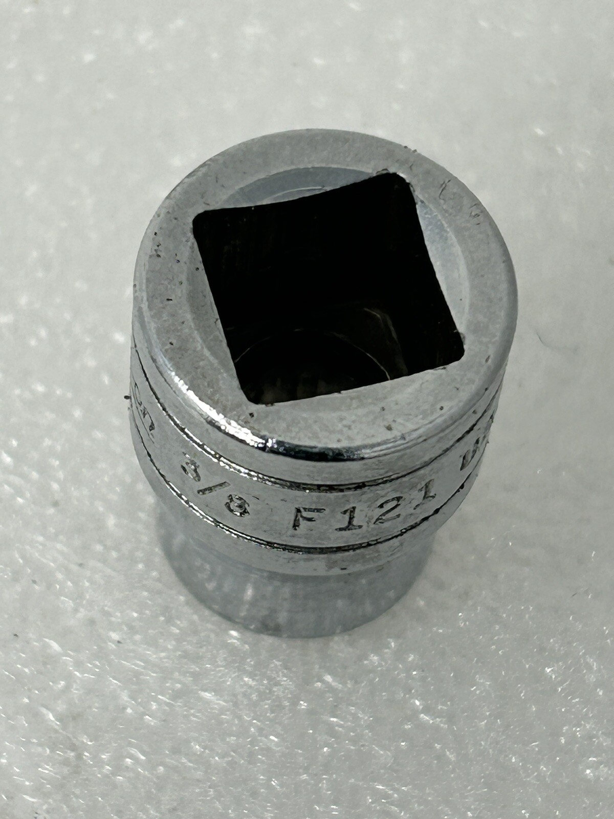 Snap On F121 3/8″ Chrome Socket 12 Point 3/8″ Drive USA