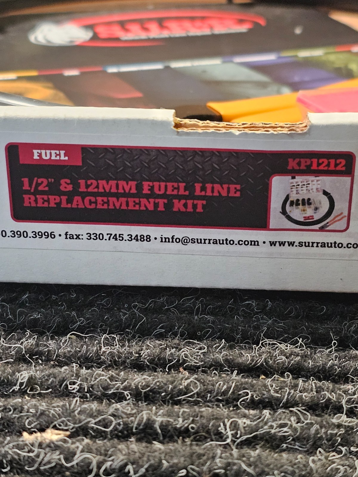 S.U.R & R KP1212 Diesel 1/2″ & 12Mm Fuel Line with with Quick-Connect fittings