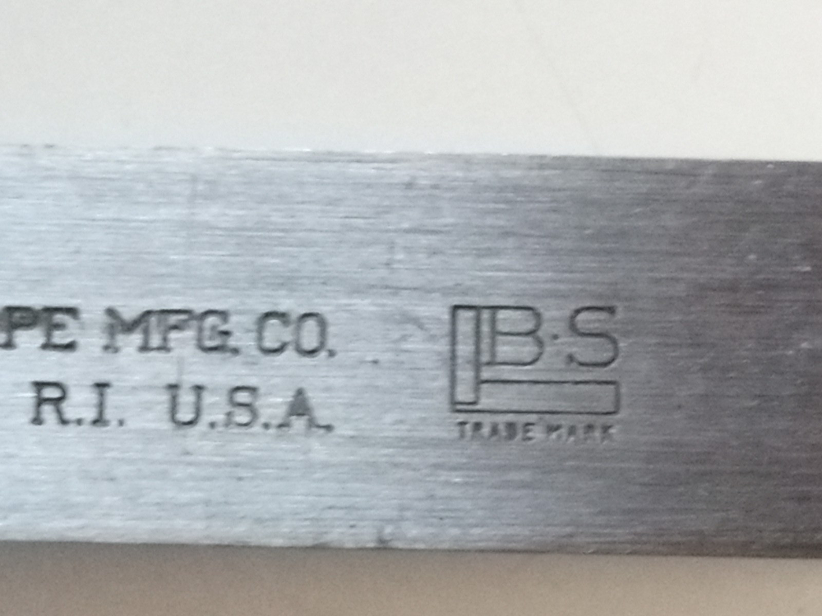 Brown & Sharpe Mfg co 647 feeler guage