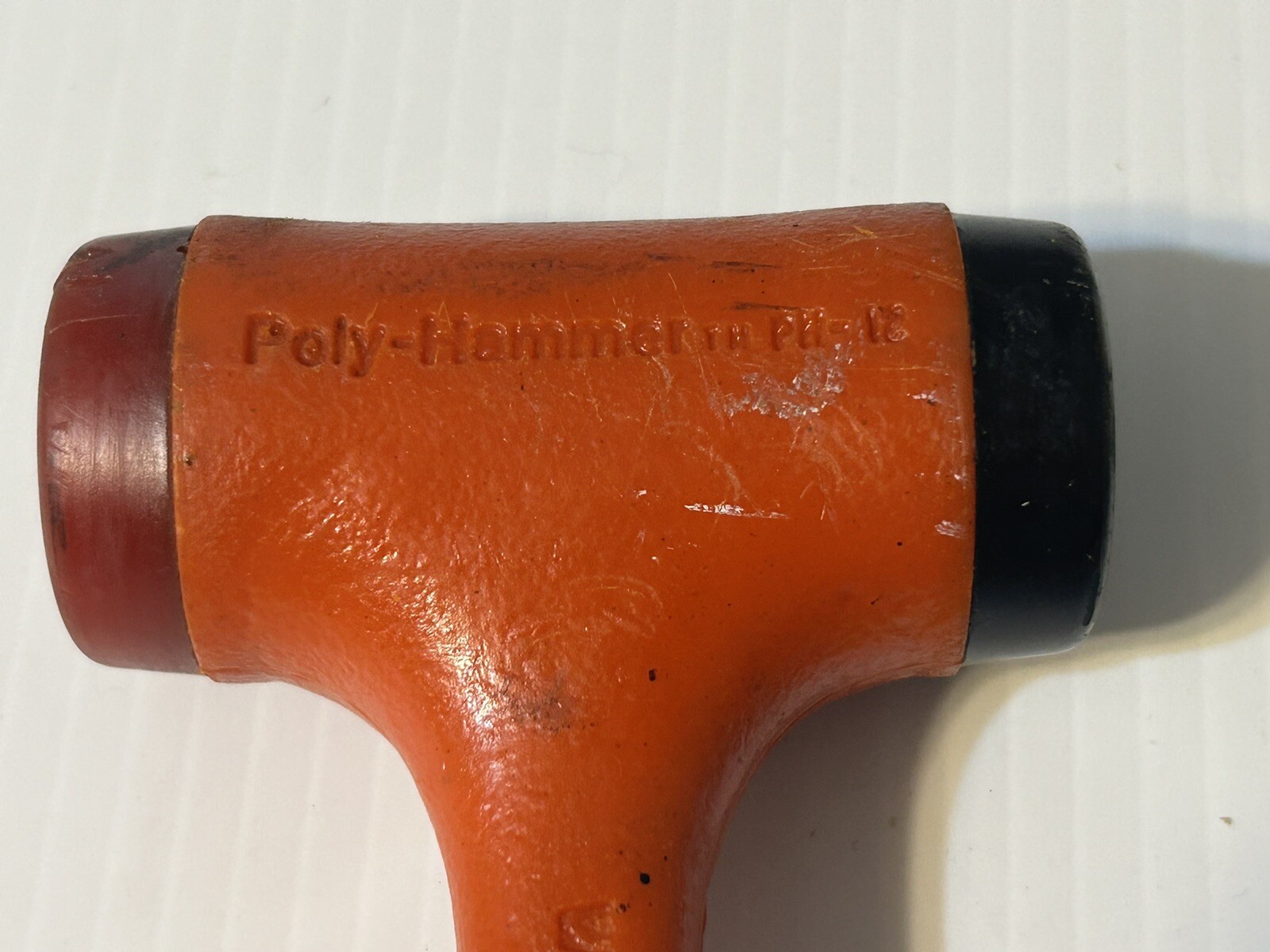 POLY-HAMMER PH-12 POLYURETHANE PRODUCTS CORP. Dead Blow Hammer 12oz Dual Face.