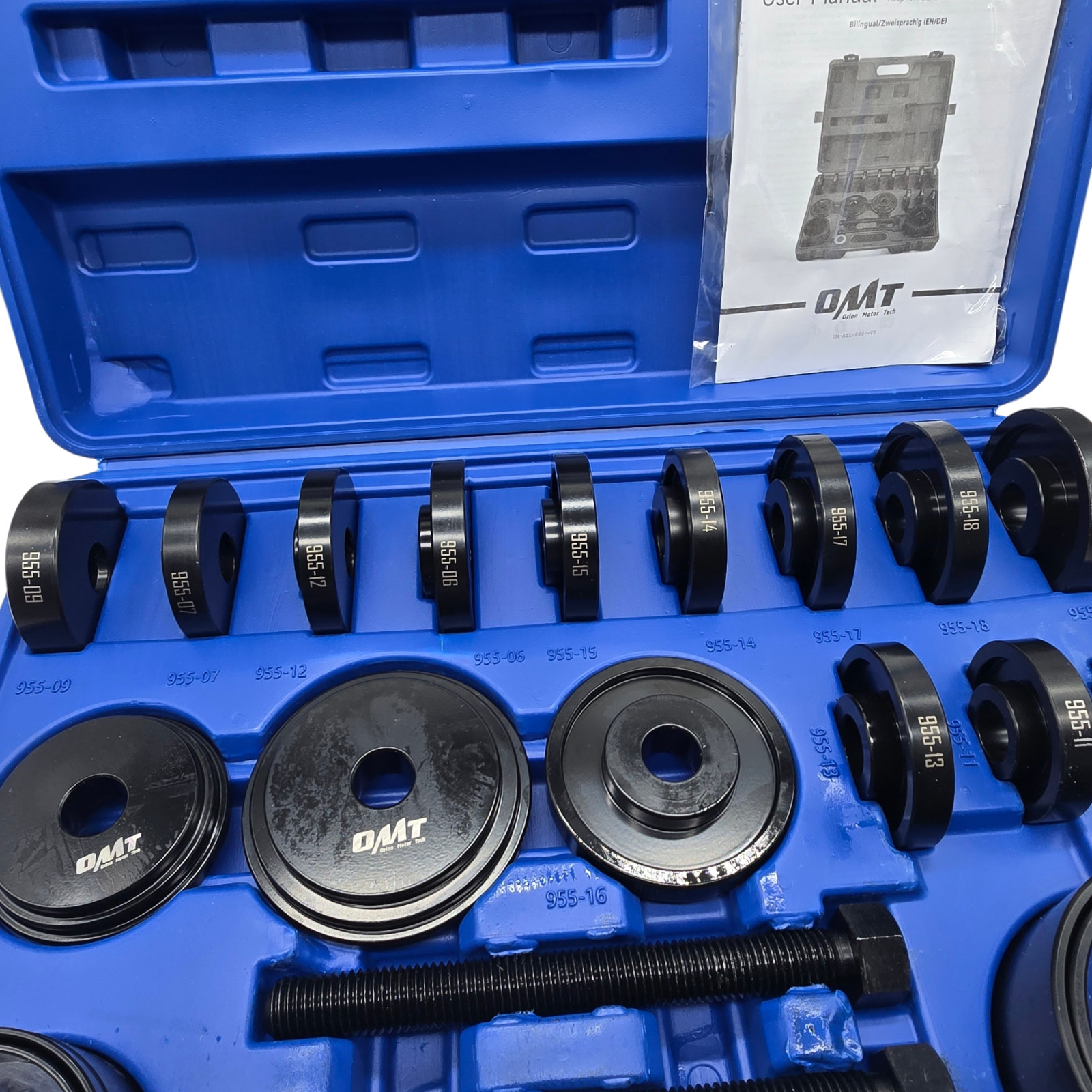 Orion Motor Tech 24PCS Wheel Bearing Press Kit Front Wheel Drive Removal Tool
