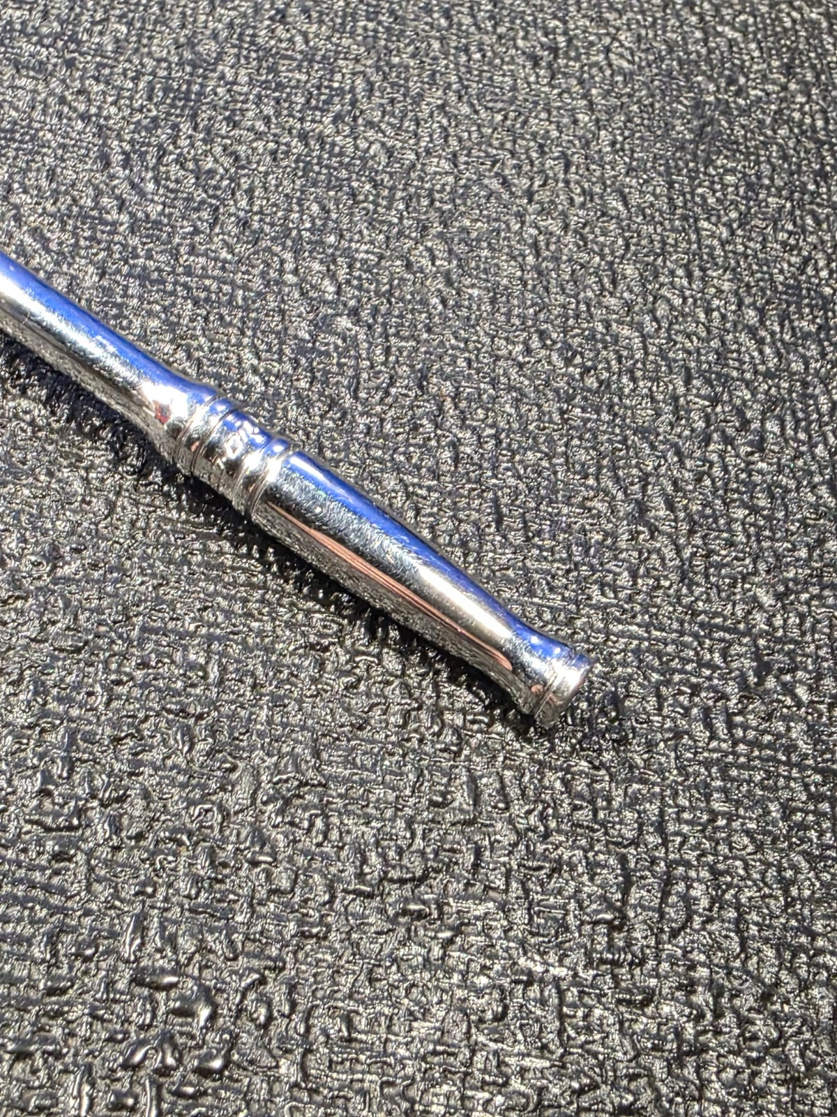 Snap-on Tools TML830 1/4″ Drive Long Handle Chrome Ratchet 6-1/2″ Long
