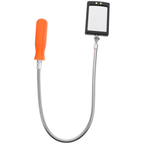Flexible LED Inspection Mirror for Under Vehicle Repair, Telescopic & Rotating