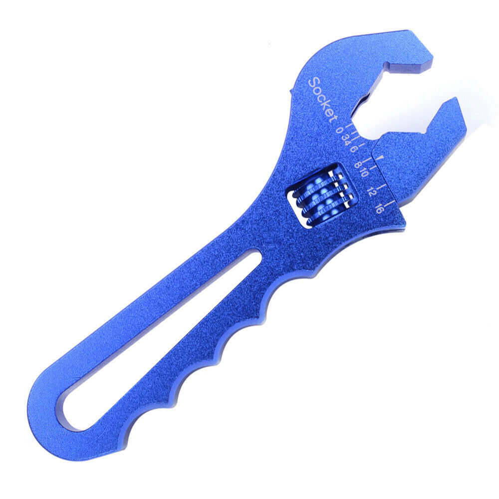 Adjustable Aluminum Wrench Spanner Hand Tool for AN3-AN16 Hose End Fitting