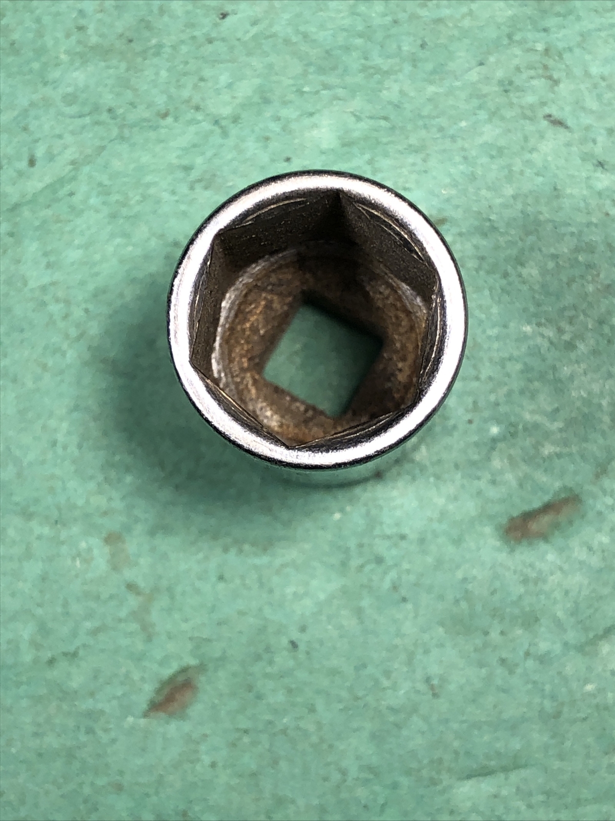 Vintage Craftsman | 1/2″ 6-Point 1/4″ Drive Socket | 43499 | -VV- Series | USA